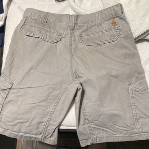 Carharrt relaxed fit mens cargo shorts